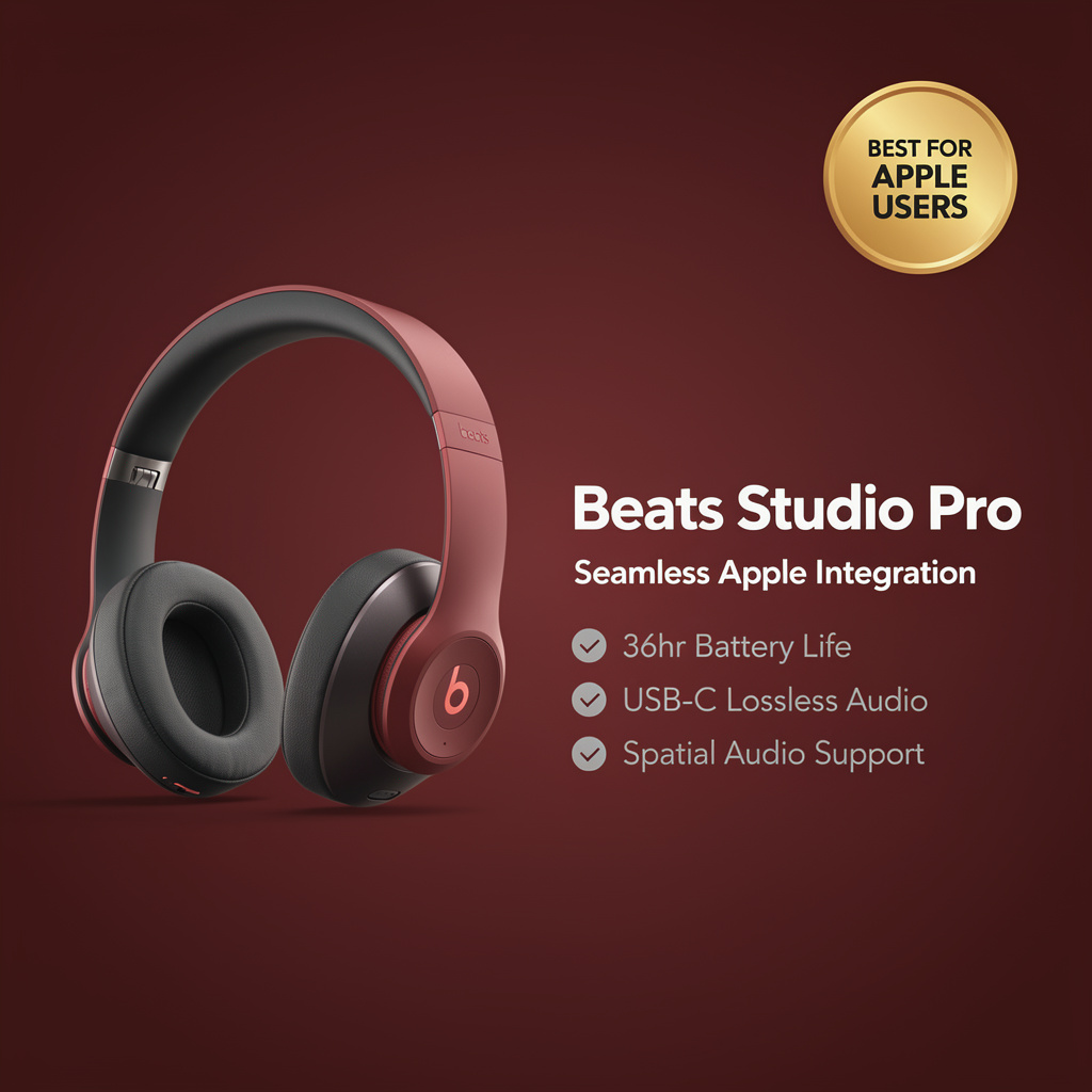 Beats Studio Pro - Best for Apple Users