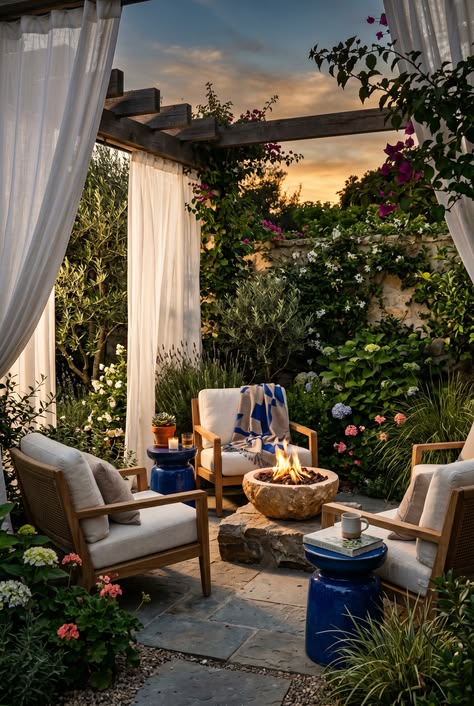 Turn Your Backyard Into a Studio Room: Terracotta Arched Backyard Design