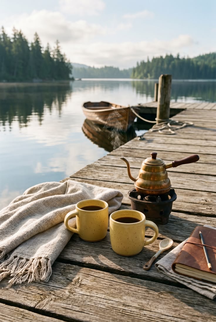 Lakeside Coffee Ritual: A Gooseneck Kettle Guide for Camping